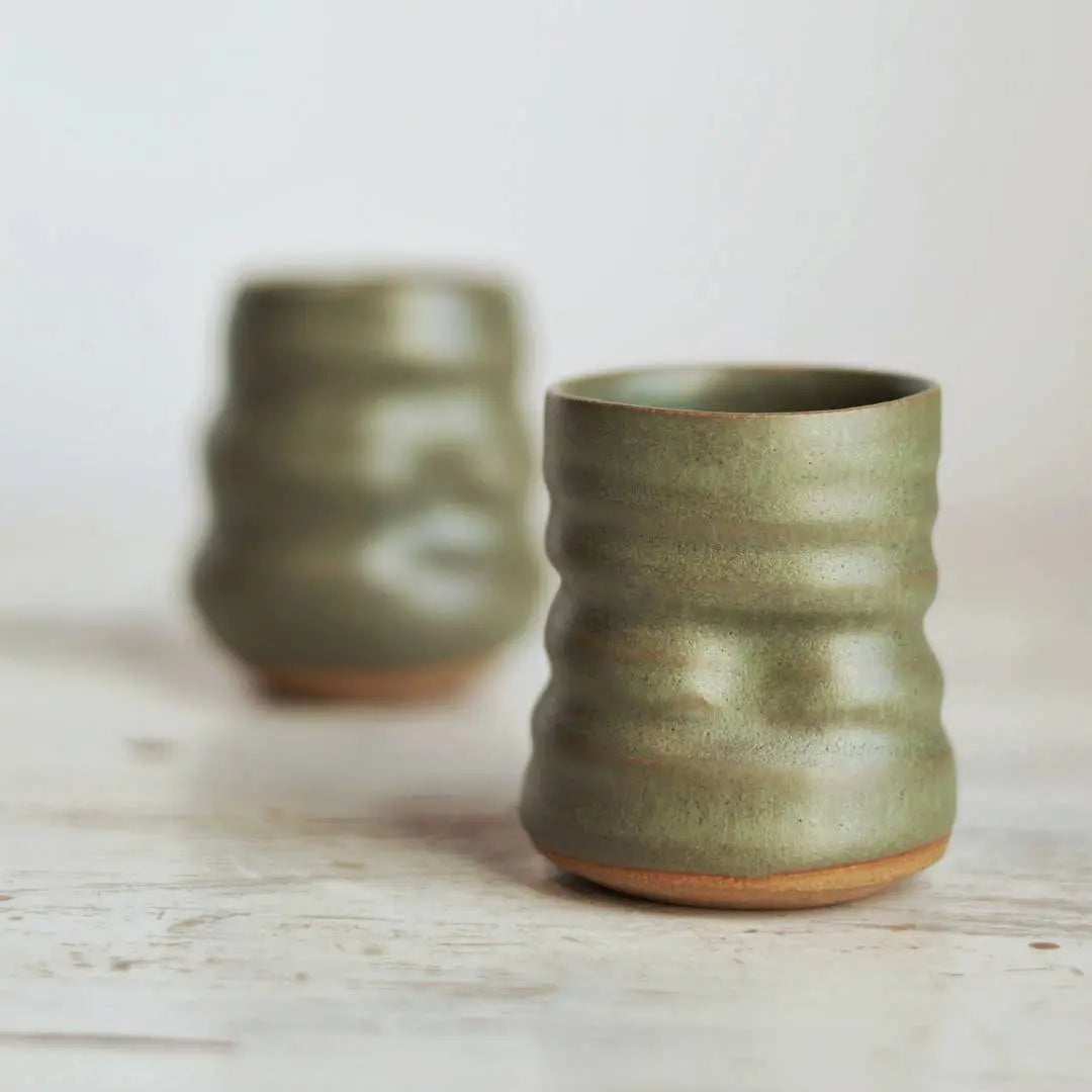 Artist Choice Little Sippers | Handmade Pottery Shot Cup Gravesco Pottery