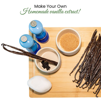 25 Organic Madagascar Vanilla Beans | Grade A Bourbon Aloka Vanilla LLC