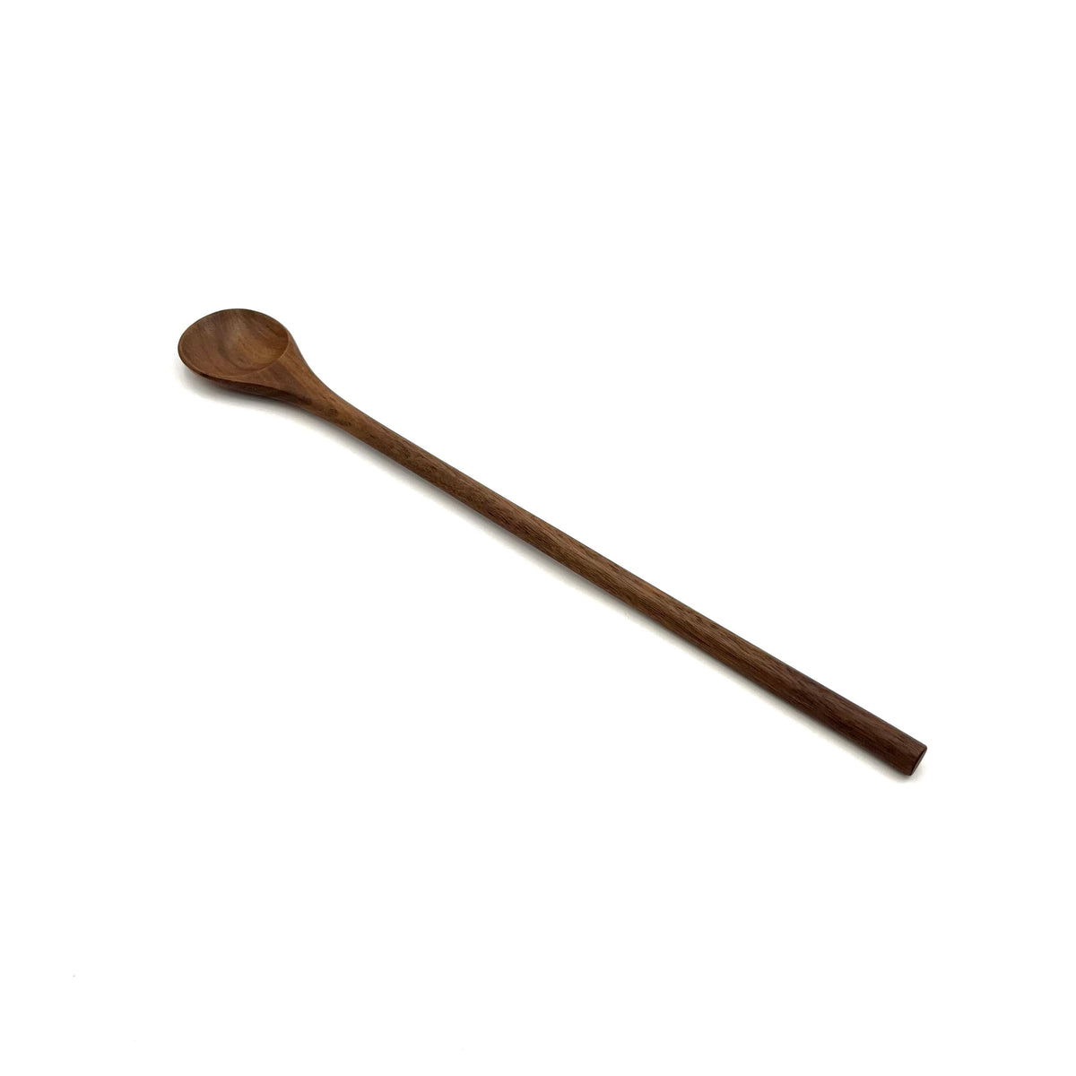 12" Walnut Wood Stirring & Tasting Spoon - Cooking Utensil