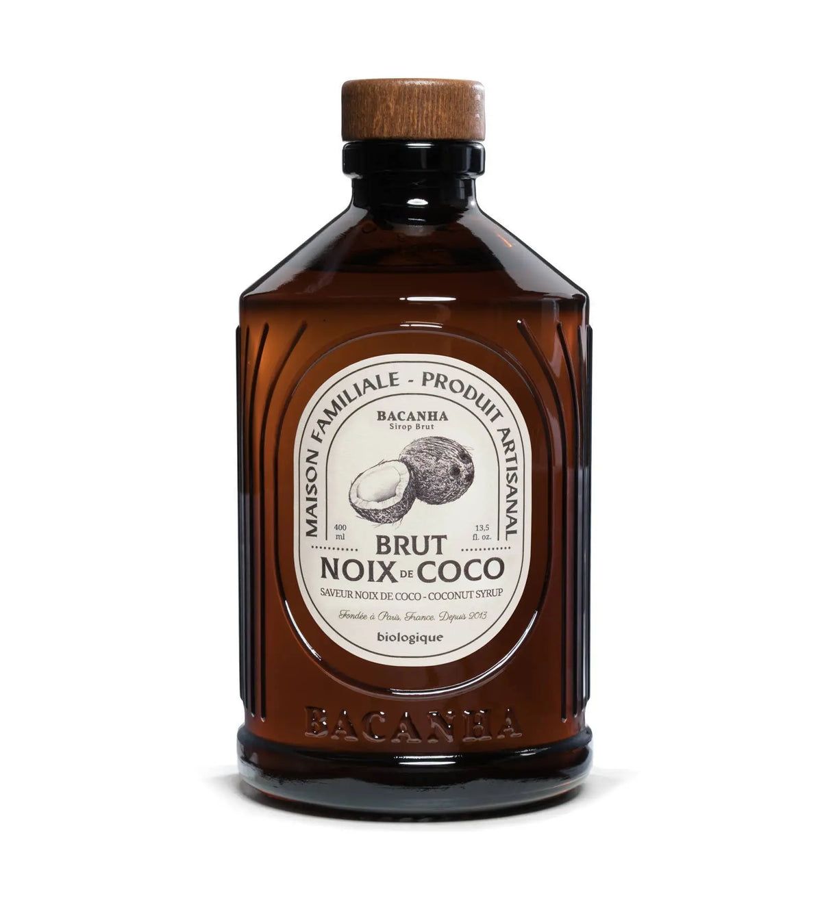 Raw Coconut Syrup - Organic - 13,5 fl. oz. Bacanha USA & Canada