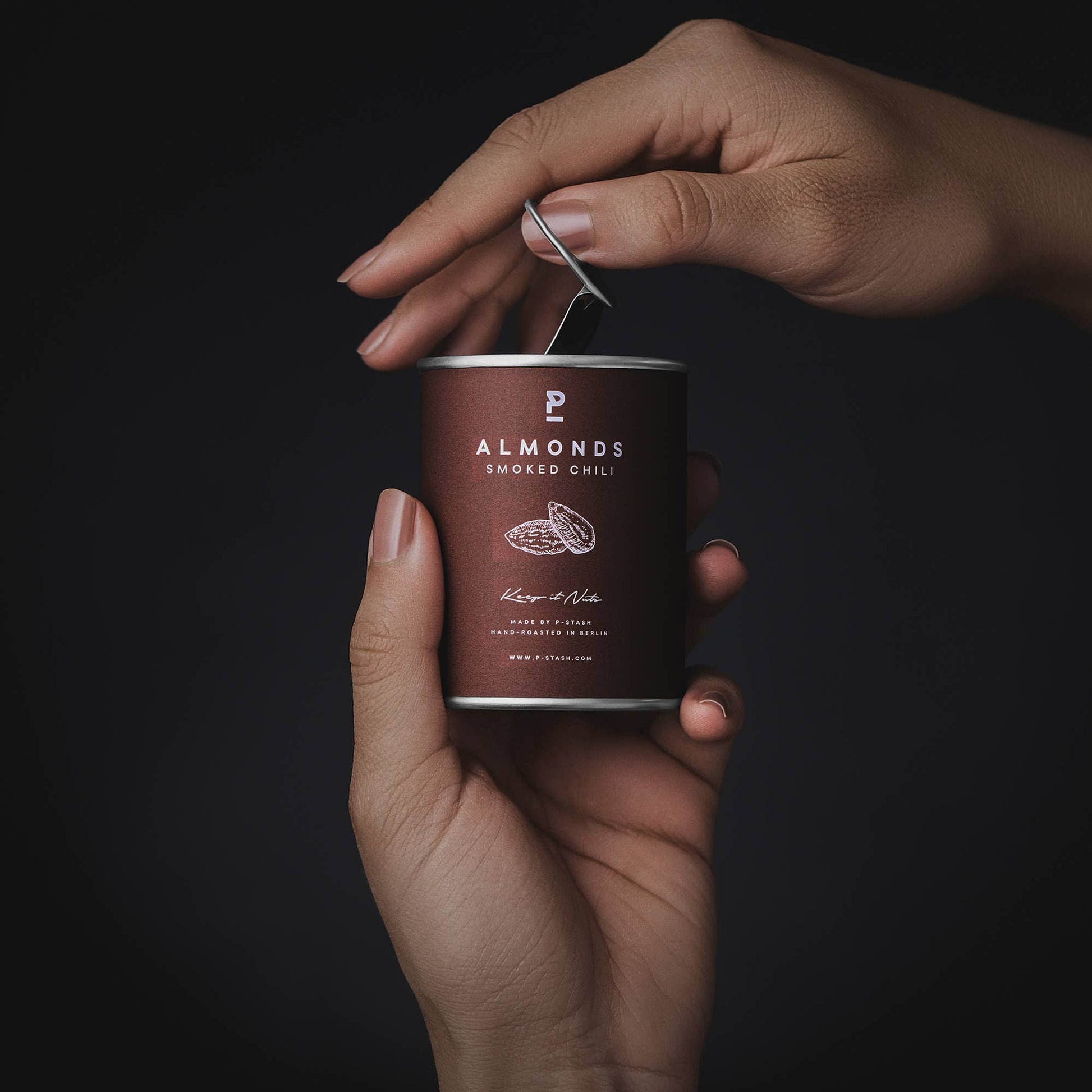 Chili Smoke Almonds - Mini 60g - Home Crush