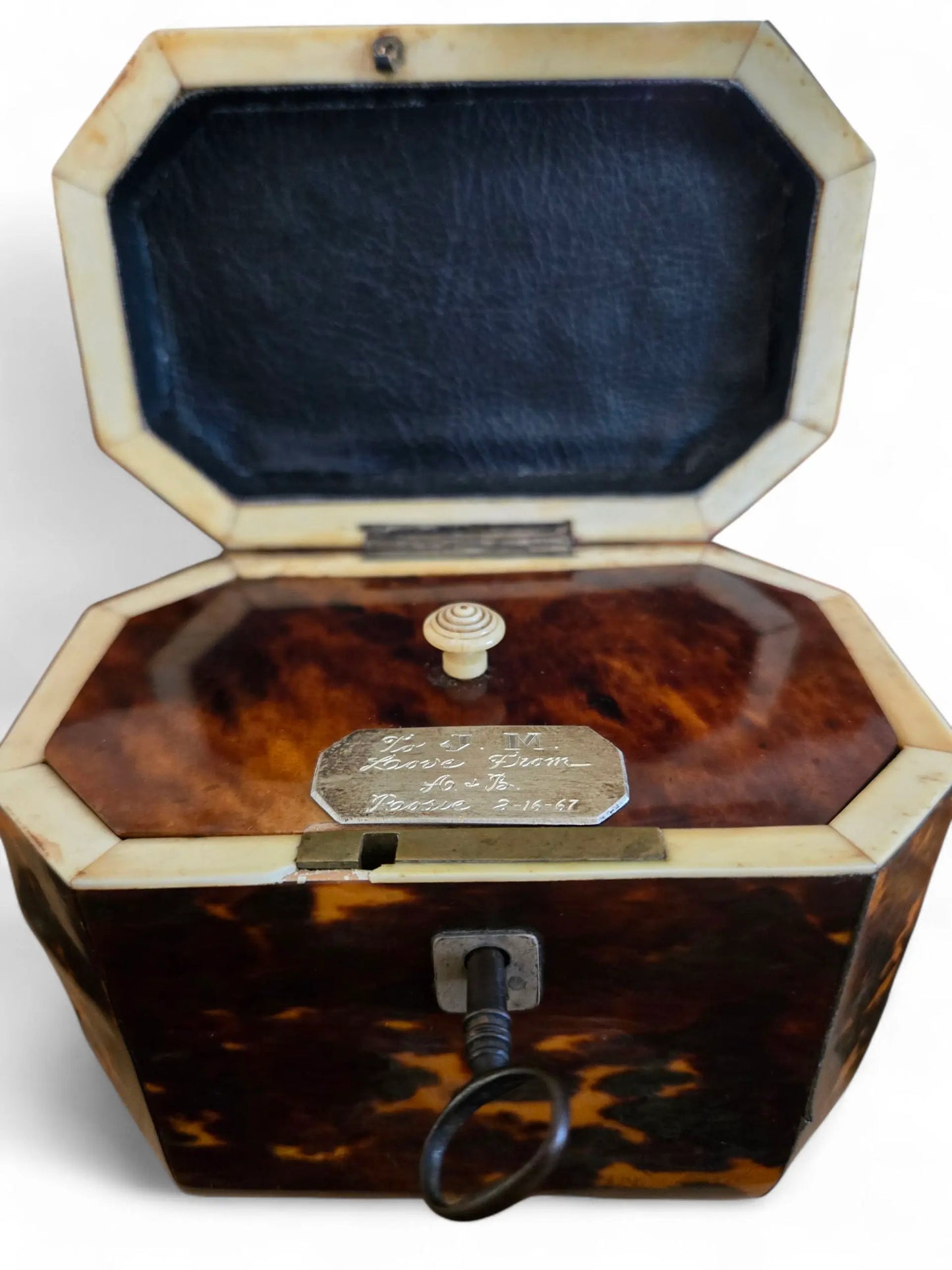 English Regency tea caddy Home Crush