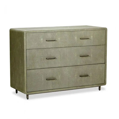 Calypso 3 Drawer Chest - Dark Grey Interlude Home