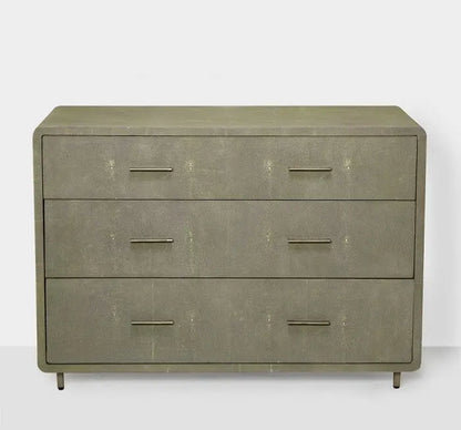 Calypso 3 Drawer Chest - Dark Grey Interlude Home