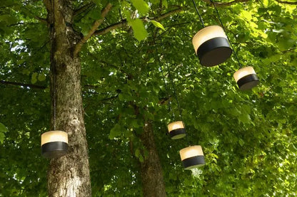 Glow Round 5 Set Pendant Outdoor Heater by Heatsail Heatsail