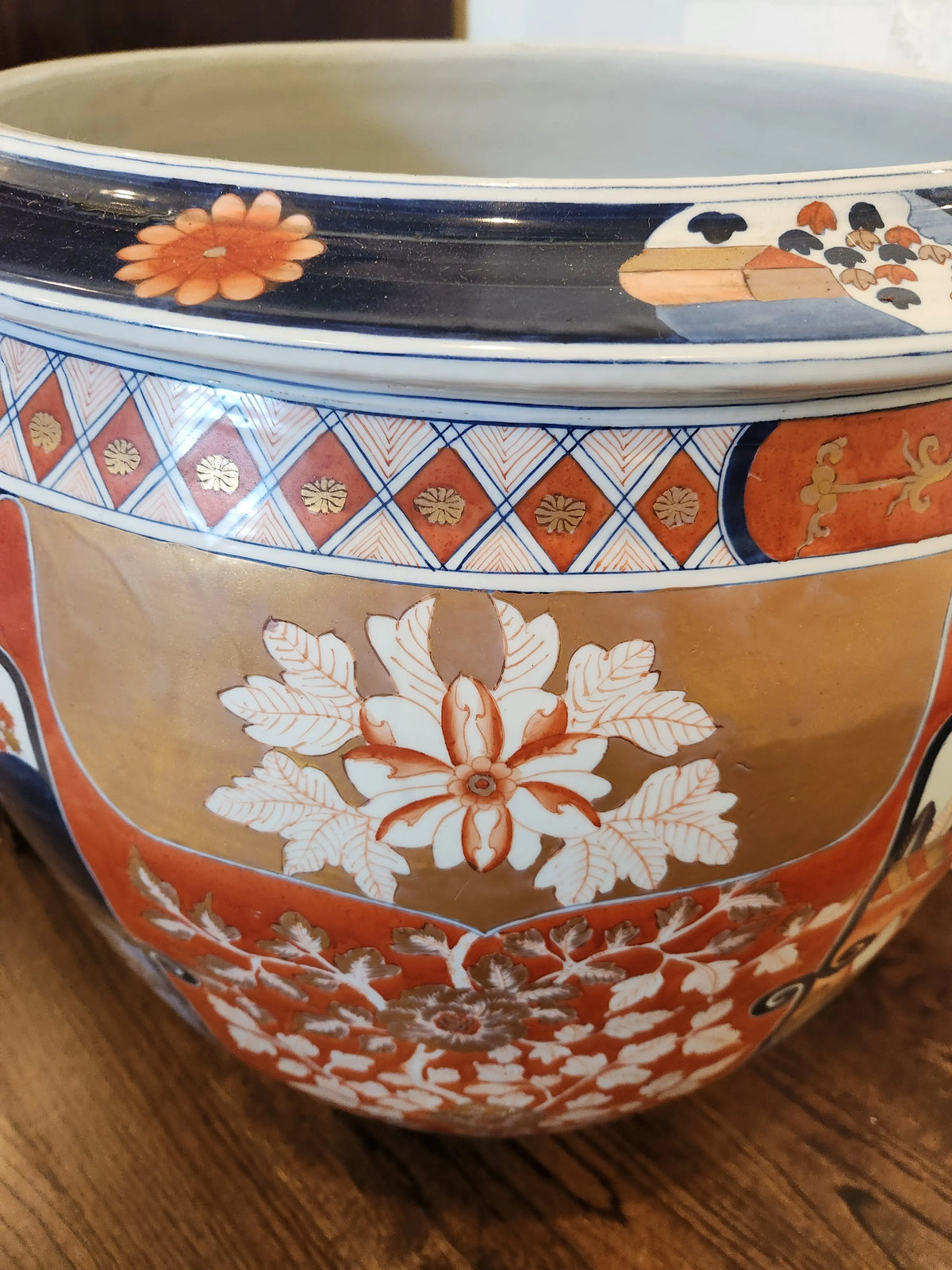Pair of Japanese porcelain fishbowls Home Crush
