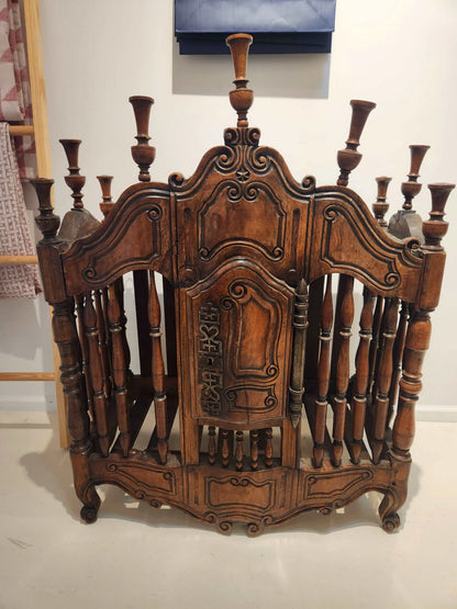 Antique Walnut French Panettiere c1860