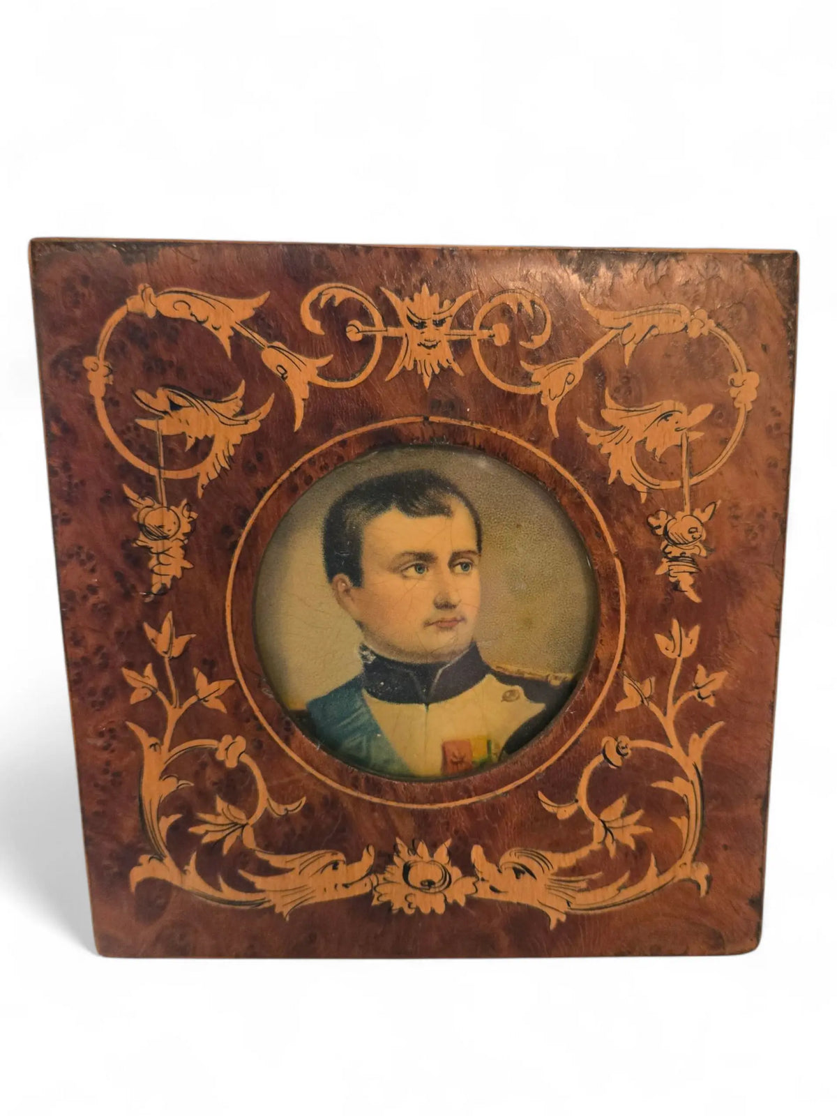 Early 19th C. framed portrait miniature Home Crush