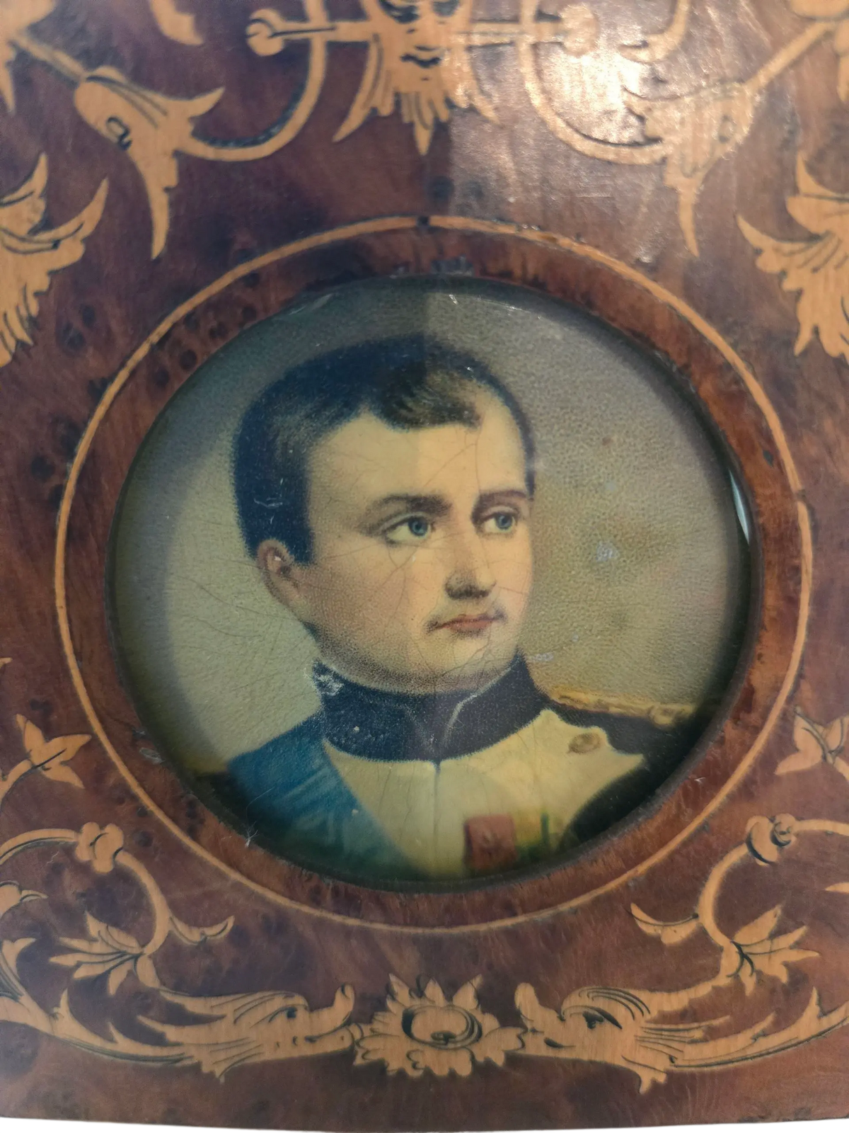 Early 19th C. framed portrait miniature Home Crush