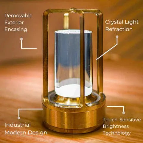 Crystal Table Lamp BRECK + FOX