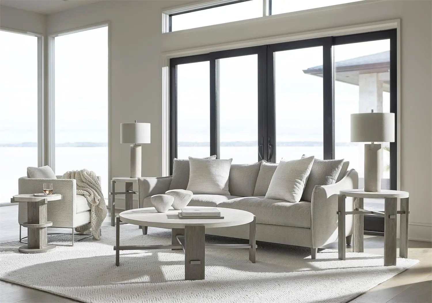 Foundation Round Cocktail Table Home Crush