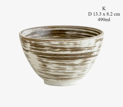 Gohobi Japanese Minoyaki Bowl [Made In Japan] Gohobi （We cover U.S. import duties）
