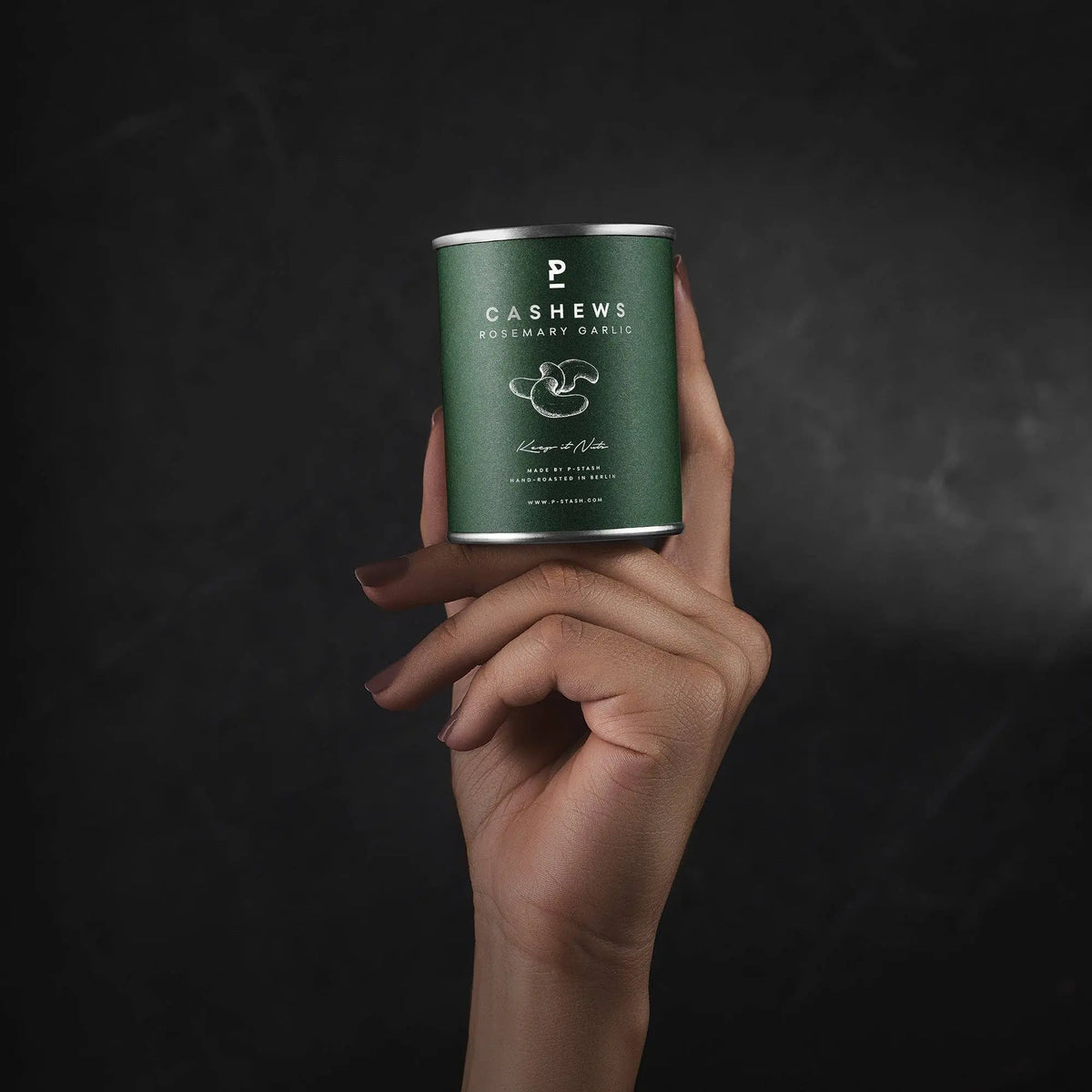 Rosemary Garlic Cashews - Mini 55g - Home Crush