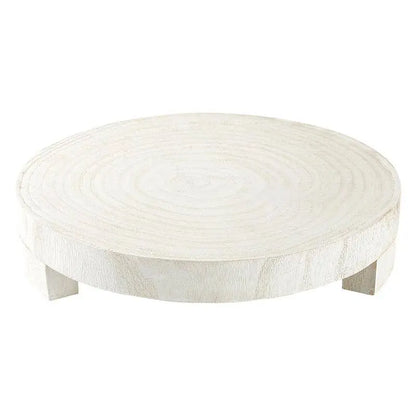 White Paulownia Riser Santa Barbara Design Studio by Creative Brands