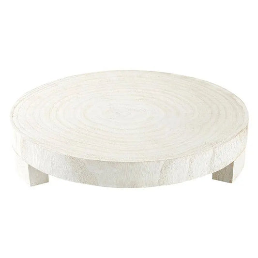 White Paulownia Riser Santa Barbara Design Studio by Creative Brands