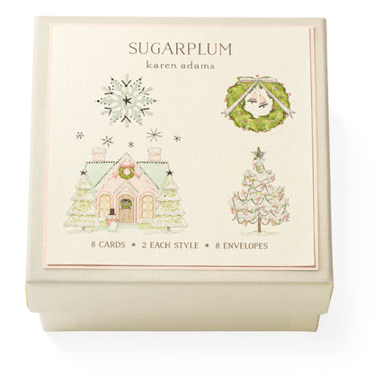 Sugar Wreath Individual Gift Enclosure Karen Adams Designs