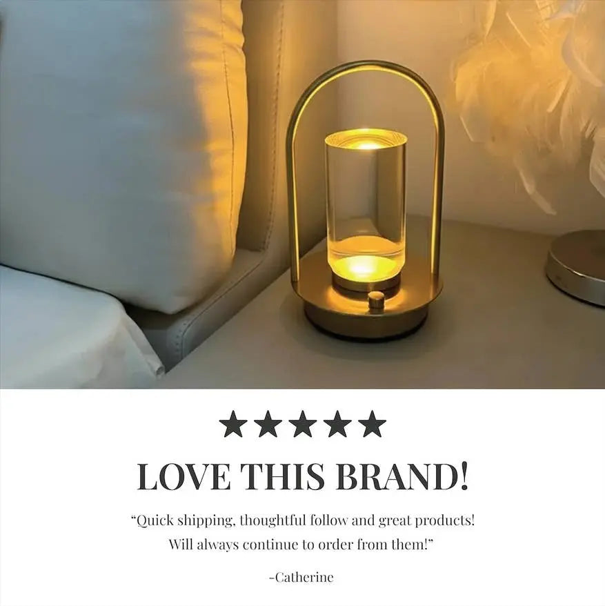 Wooden Mushroom Lamps | Touch Control Lamp | Rechargeable Kiyo Home