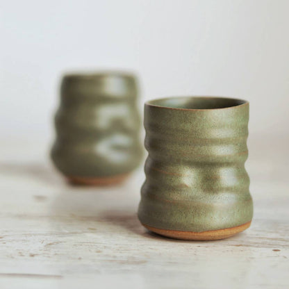Artist Choice Little Sippers | Handmade Pottery Shot Cup Gravesco Pottery