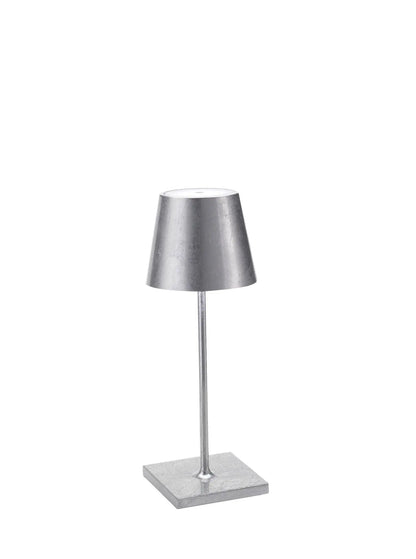 Poldina Pro Mini Cordless Lamp: Gold Leaf Zafferano America