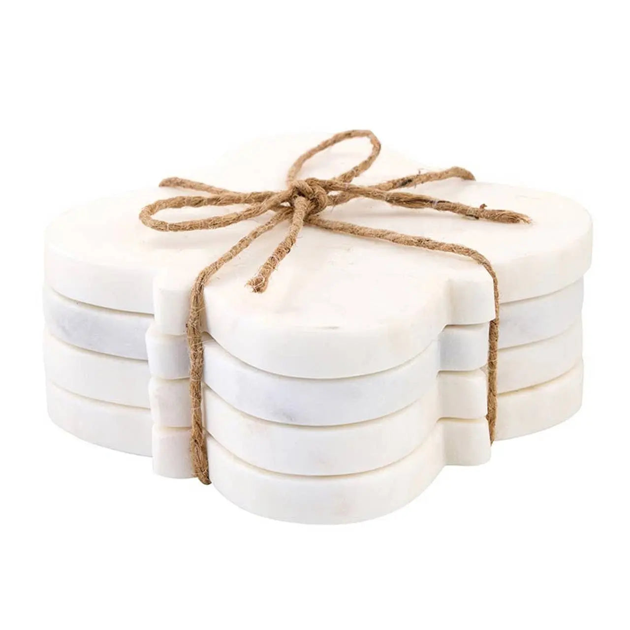 Moroccan Marble Coasters - Set of 4 Santa Barbara Design Studio by Creative Brands