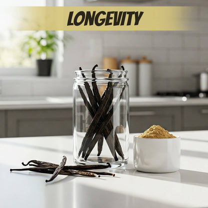 25 Organic Madagascar Vanilla Beans | Grade A Bourbon Aloka Vanilla LLC