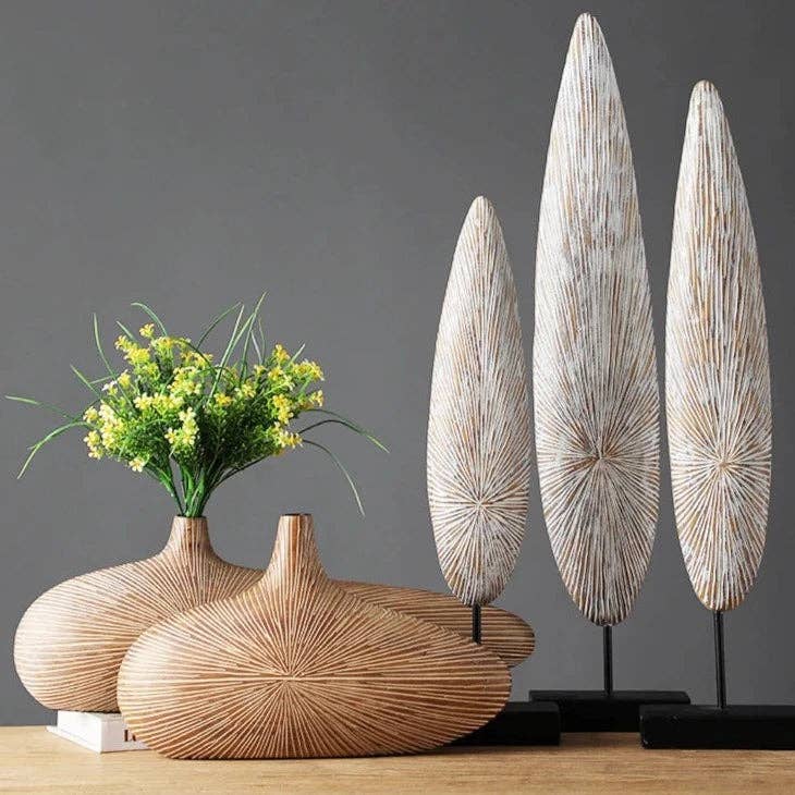 Sahara Sculpted Vase BRECK + FOX