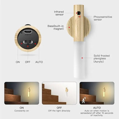 Smart Baton Light- Natural Ash Home Crush