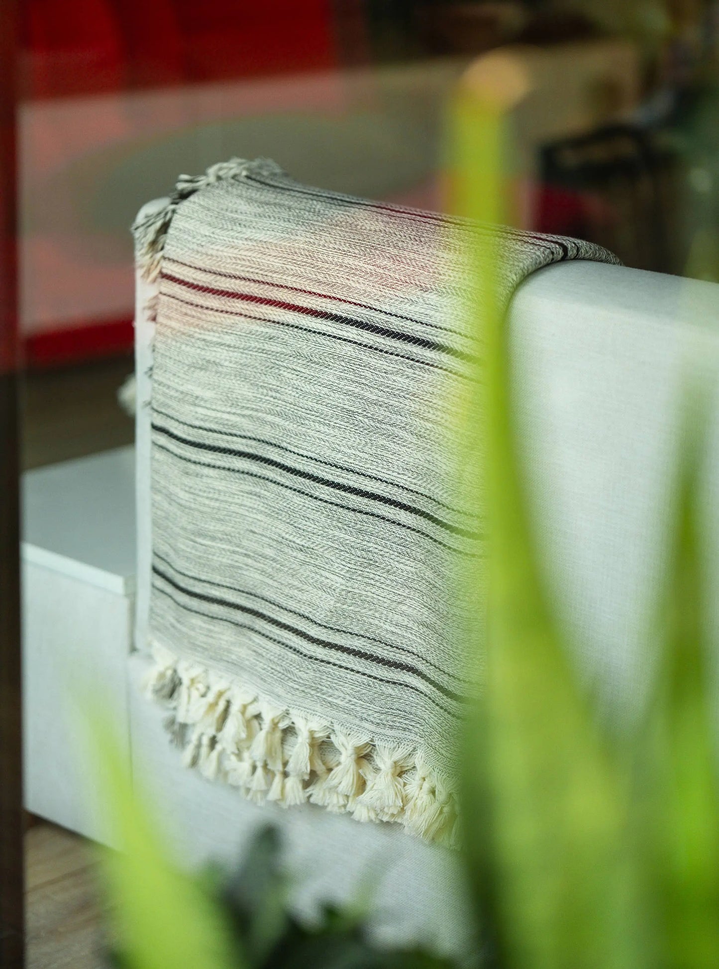 Minimalist 100% Cotton Throw Blankets Moa