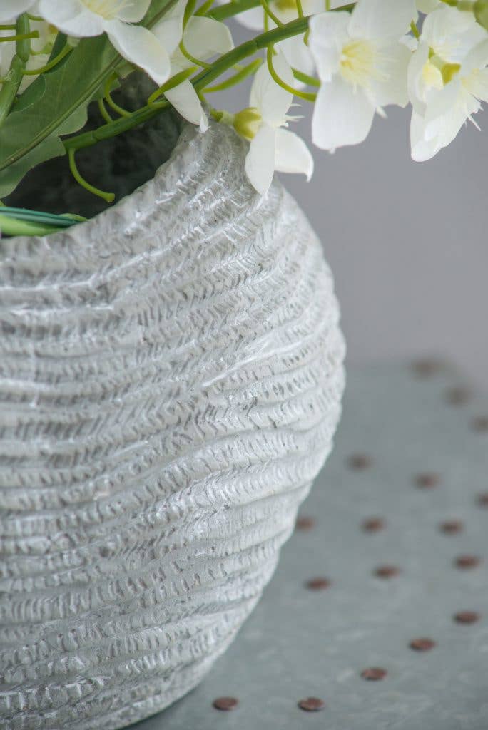 14.2x8x8" Planter - Gray A&B Home Group Inc.