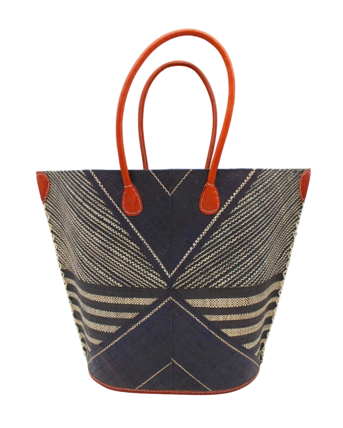 Mariposa Large Raffia Straw Tote Bag