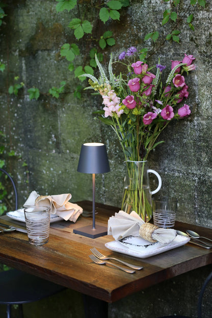 Poldina Pro Mini Cordless Lamp: Gold Leaf Zafferano America