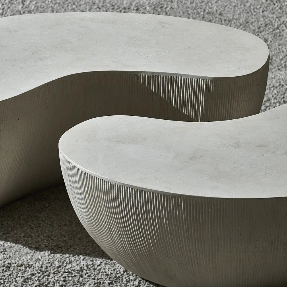 Calanova Outdoor Coffee Table Small in White Bernhardt