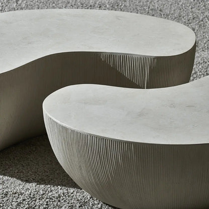 Calanova Outdoor Coffee Table Small in White Bernhardt