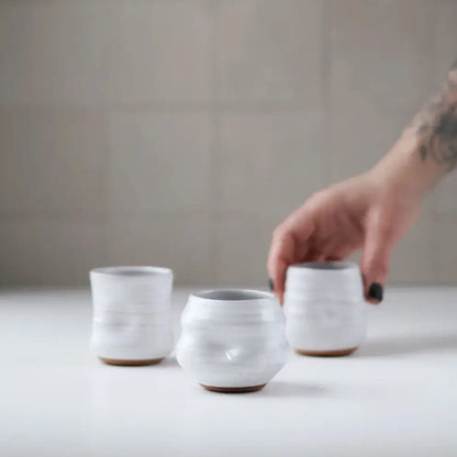 Artist Choice Little Sippers | Handmade Pottery Shot Cup Gravesco Pottery