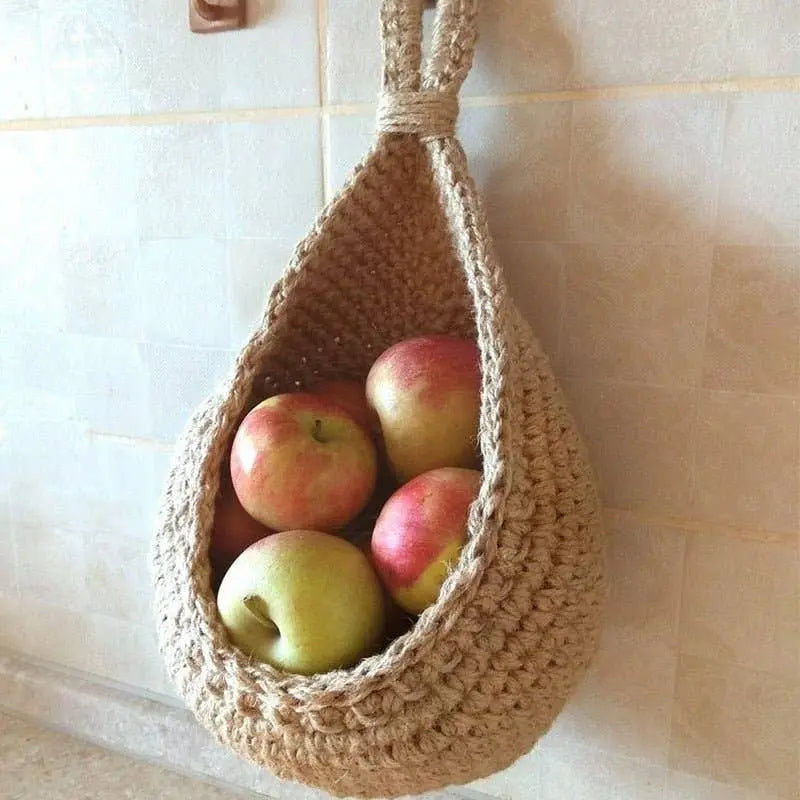 Woven Hanging Storage Baskets BRECK + FOX