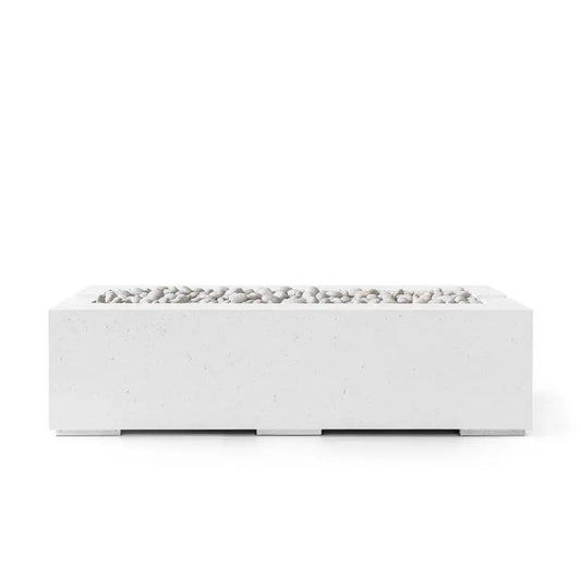 Avera 60" Lightweight Concrete Outdoor Fire Pit Home Crush