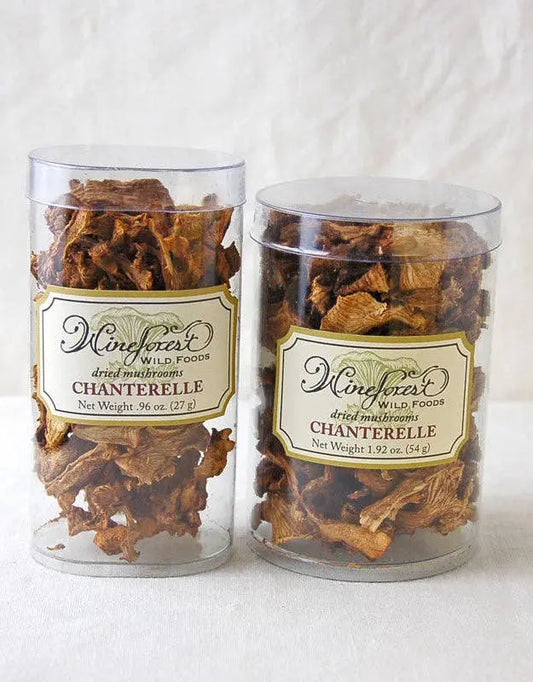 Dried Chanterelle Mushrooms Wine Forest Ltd.
