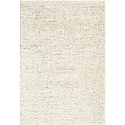 Christofer Solid and Border Light Beige Area Rug Mark & Day