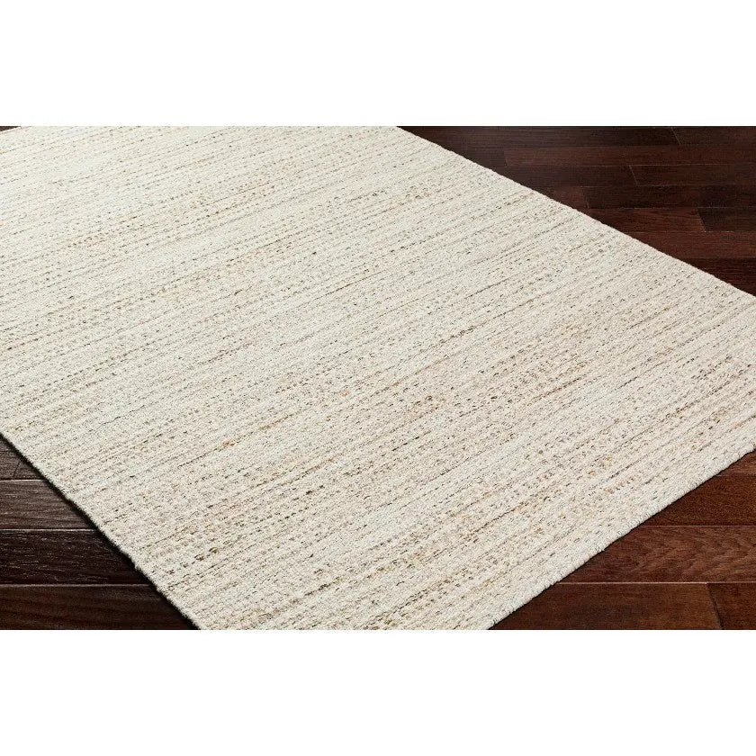 Christofer Solid and Border Light Beige Area Rug Mark & Day