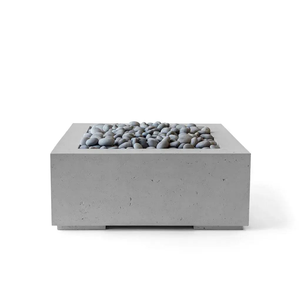 Alea 32" Lightweight Concrete Outdoor Fire Pit Home Crush