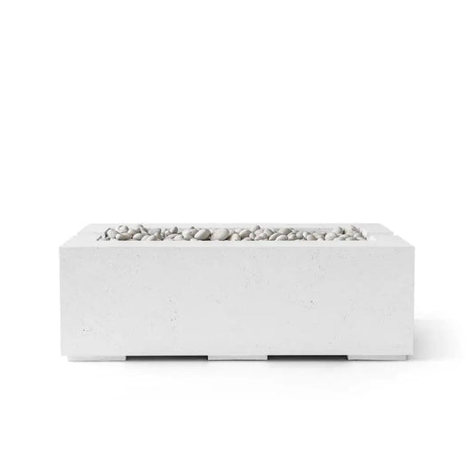 Avera 48" Lightweight Concrete Outdoor Fire Pit Home Crush