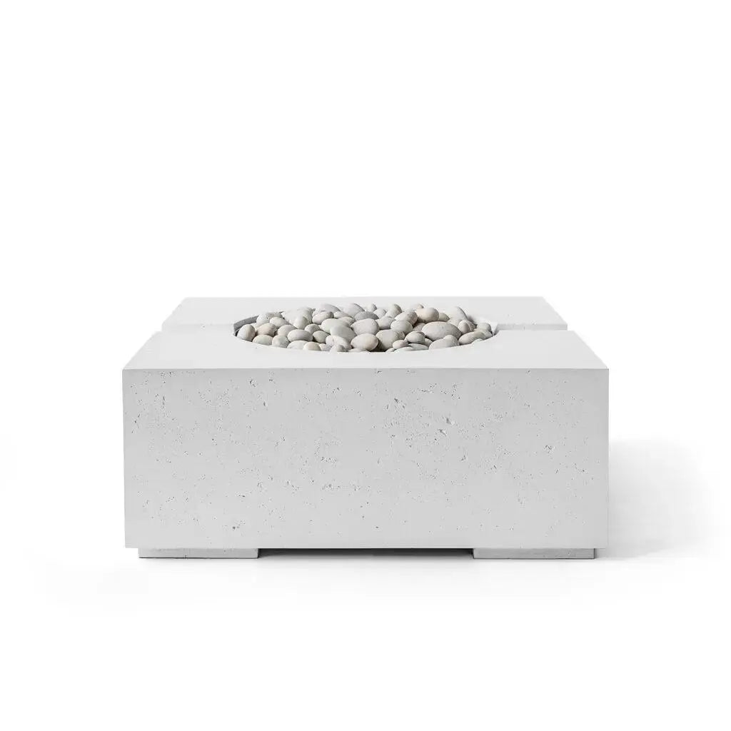 Bravo 32" Lightweight Concrete Outdoor Fire Pit Home Crush