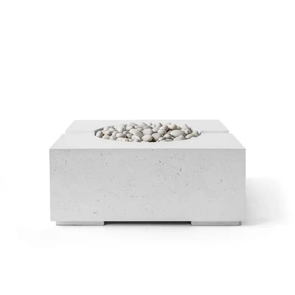 Bravo 32" Lightweight Concrete Outdoor Fire Pit Home Crush