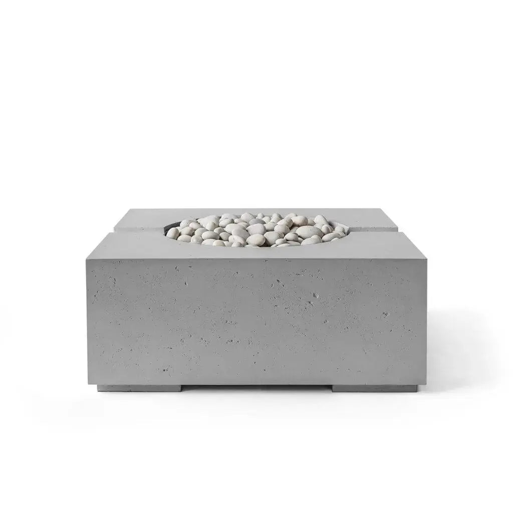 Bravo 32" Lightweight Concrete Outdoor Fire Pit Home Crush
