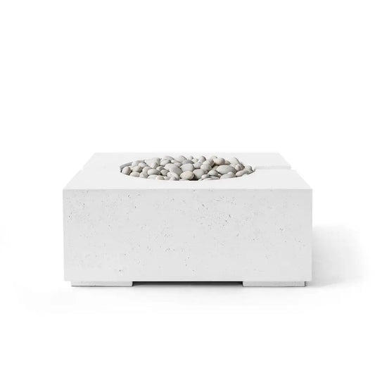 Bravo 32" Lightweight Concrete Outdoor Fire Pit Home Crush