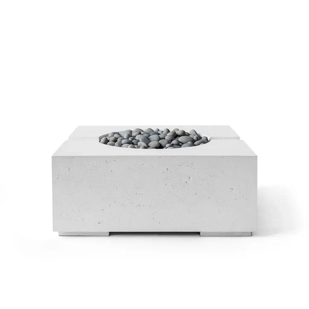 Bravo 32" Lightweight Concrete Outdoor Fire Pit Home Crush