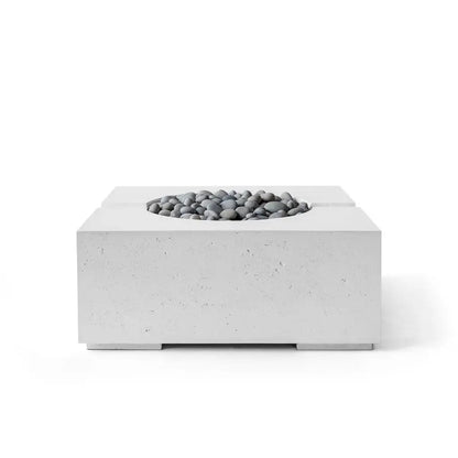 Bravo 32" Lightweight Concrete Outdoor Fire Pit Home Crush