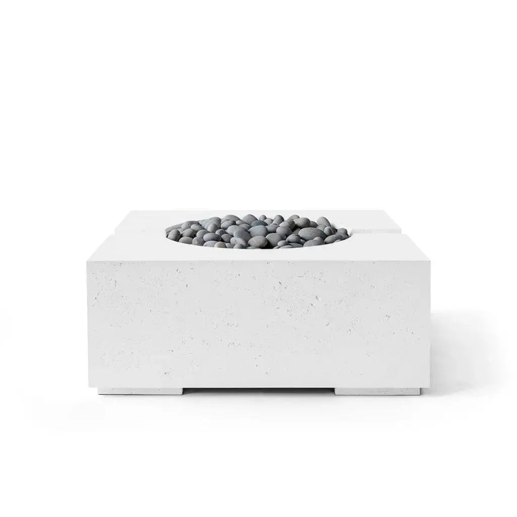 Bravo 32" Lightweight Concrete Outdoor Fire Pit Home Crush