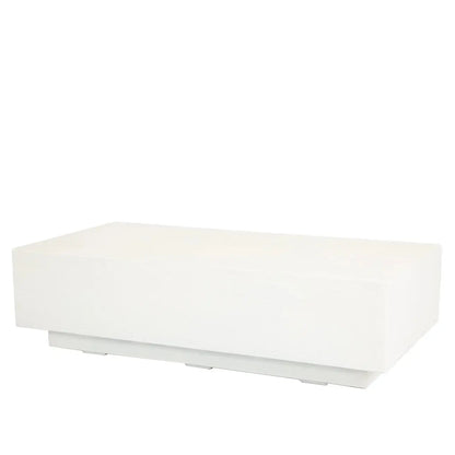 Faux Bois Outdoor Coffee Table Home Crush