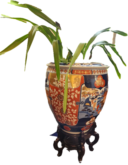 Pair of Japanese porcelain fishbowls Home Crush